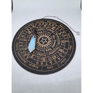 Opalite Pendulum with Wooden Dowsing Board